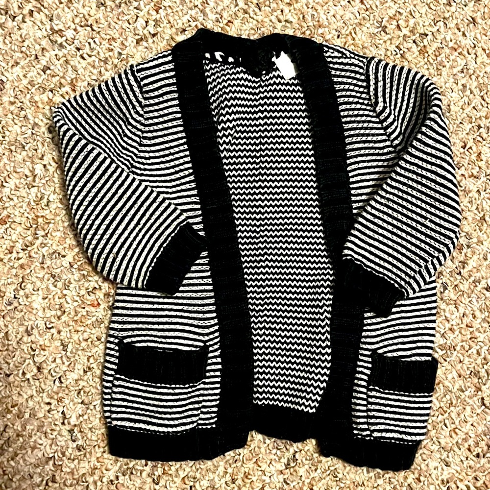 Black cardigan with useable pockets!